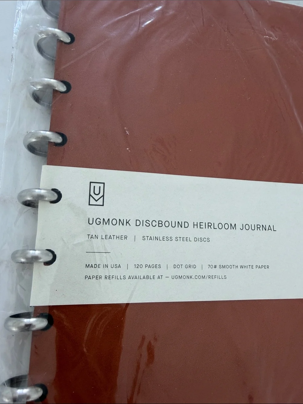 Ugmonk Heirloom Journal and Refillable Paper